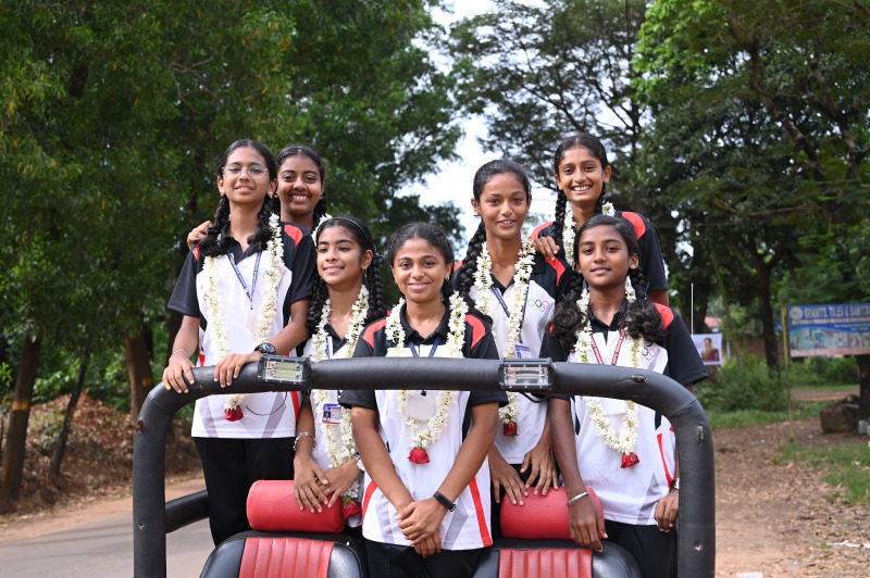 Belthangady : In Football Anugraha Shines at the Nationals